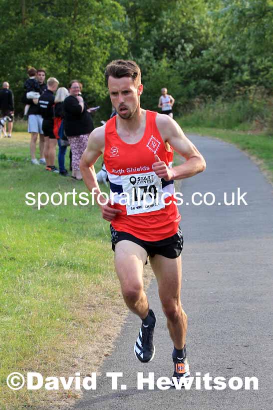 Mens 2022 Sunderland 5k Road Races, Silksworth, Sunderland, Thursday, july 21st, Photo: David T. Hewitson/Sports for All Pics